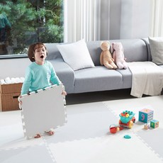 따사룸 더이쁨 EVA 퍼즐 놀이방매트 A타입, 투게더 그레이, 1세트