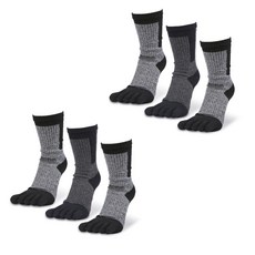 卡爾尼克 男士用一般五指襪 A款 6雙, 隨機出貨, 6個