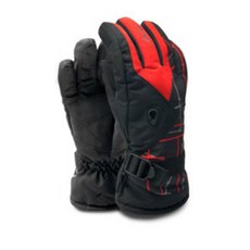 KINEED 女士滑雪手套, 紅色的