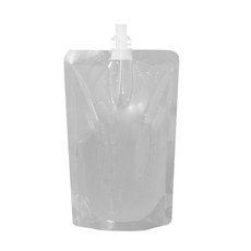 포장발닷컴 투명 아기쥬스 스파우트 파우치 300ml, 50개