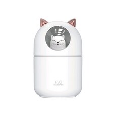 가디언 야옹이 USB 가습기, White