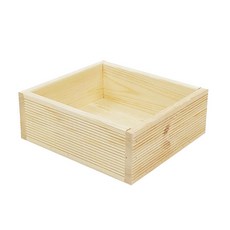 Nature 原木收納盒13 16 x 13 x 9 cm, 混和色, 1個