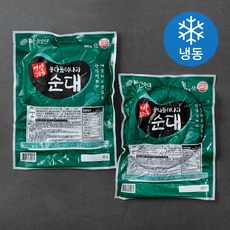 콩나물미나리순대 (냉동), 500g, 2팩