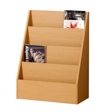 4단 잡지꽂이, 내추럴