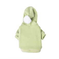 Takpet 粉彩連帽球寵物日常服, 綠色