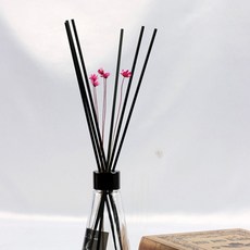 擴香棒 25cm*3mm, 黑色的, 500件