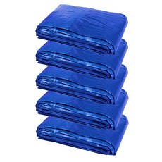 藍色防水布 5 x 5 m, 5個