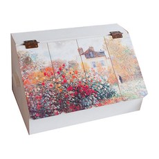 Seoun Art 復古原木多用途盒 莫內花園 大, 1個