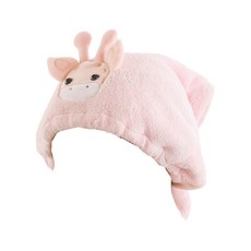 Ahope 解放雙手乾髮帽 IT02, 粉紅色, 2個