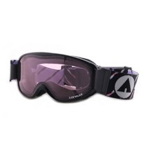 AIRWALK 孩童滑雪板護目鏡 AW-629DL, 烏亮