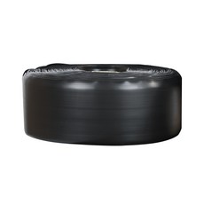 플렉스 굽도리 걸레받이 몰딩 광폭형 B04 FL-10040 다 6m x 10cm + 작업용 밀대헤라, 블랙, 1개