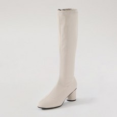 ChakanShoes 粗跟側拉鍊貼腿長靴 BLLTR4c215