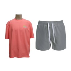 VENDIS 男款Best Trip防曬上衣 M227 + Shooting Star海灘褲 A526 套組