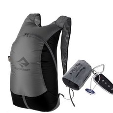 SEATOSUMMIT Ultrasil 背包野營包 20L, 黑色的