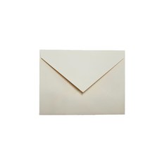 表面平滑紙質明信片信封 165 x 115 mm, 象牙白色, 100個