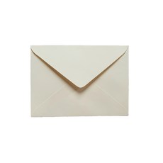 明信片式信封 180 x 120mm, 100個, 象牙白色