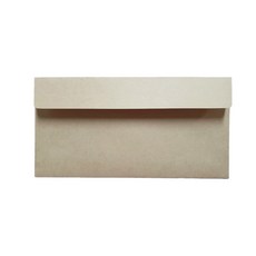 牛皮紙明信片信封 220 x 105 mm, 單一顏色, 100個