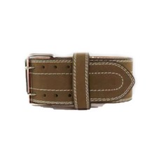 美國 VALEO 4層皮革舉重腰帶 S, 棕色