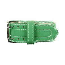 美國 VALEO 4層皮革舉重腰帶 M, 綠色