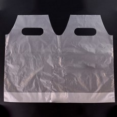 대성산업 분리형 무지 비닐 컵캐리어, 200개입, 1개