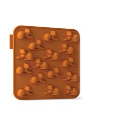 siliconezone 老虎巧克力冰模 SZ11OM11668AA, 單色, 1個