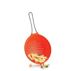 실리콘존 손잡이 드립 야채볼 SZ05KA10142AB, 오렌지