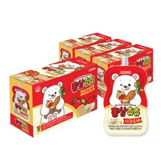 Seoul Milk 首爾牛奶 紅參 Chuchu 蘋果梨, 100ml, 40個