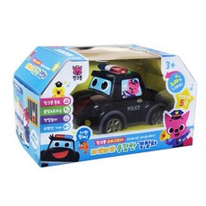 pinkfong 碰碰狐 勇敢的警車有聲玩具, 混色
