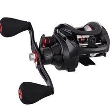 PISCIFUN 魚樂趣洪流誘餌捲軸左手柄, PFTR-114L, 黑+紅