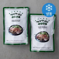 화사한곱날 시래기곱창전골 (냉동), 1kg, 1개