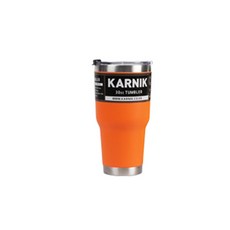 카르닉 이중 진공 스텐 텀블러, 오렌지, 900ml, 1개
