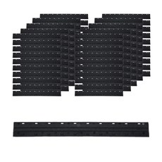 Copierland 護樂美 文件塑膠固定條 黑色 17.5mm, 單品, 400件