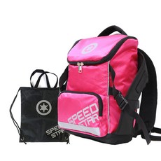 SPEED STAR 專業直排輪背包, 粉紅色