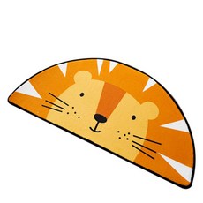 探頭問好動物朋友地墊 75 x 150 cm, 獅子, 1個