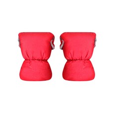 嬰兒車優質冬季手套, 紅色