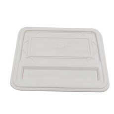 이앰 돈까스도시락 뚜껑 흰색 대, 400개입, 1개