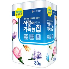 Lovinghouse 3層捲筒衛生紙 25m, 30捲, 1袋