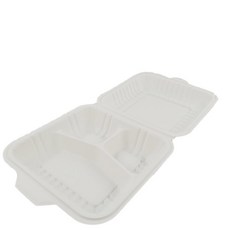 餐盒 M號 白色, 1個, 200入