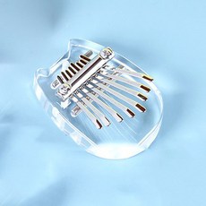 MEO迷你拇指琴 透明貓咪, 單品