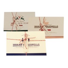 Iciel design 聖誕卡 holiday 3件組, 混合顏色, 2套
