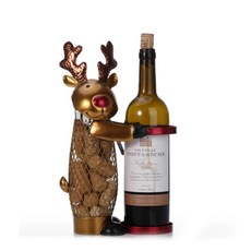 JHCompany 快樂魯道夫紅酒架, 混合色, 1個