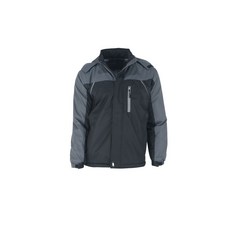 Ferra US 黑色男士兜帽可拆卸毛皮襯里高爾夫球墊 COPR7006W0
