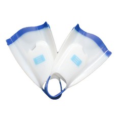 DMC fins Elite UV短版蛙鞋, 天空