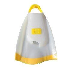 DMC fins Elite UV短版蛙鞋, 檸檬