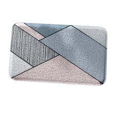 JH Company 北歐風彩色防滑門墊 M, 圖案B, 1個