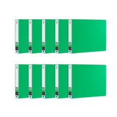 희망사무포인트 PP 세금철 A6 HC526, 녹색, 10개