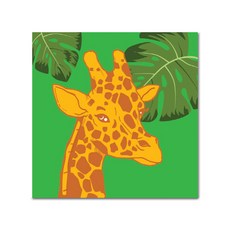 ADICO DIY 叢林中的長頸鹿繪畫 P3 25 x 25cm, 混色