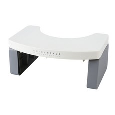 馬桶腳踏板腳踏凳, 白色的, 1個