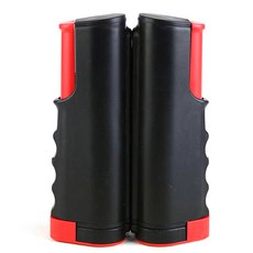 便攜式一鍵桌球網, 黑色 + 紅色