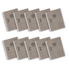 Munhwa Filing System 樂譜本 JM400-72, 10個, 霓虹銀